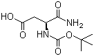 Boc-L-isoasparagine molecular structure (CAS 74244-17-0)
