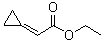 structure of CAS# 74592-36-2, Cyclopropylideneacetic acid ethyl ester;Ethyl 2-cyclopropylideneacetate; Ethyl cyclopropylideneacetate