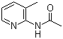 2-Acetamido-3-picoline molecular structure (CAS 7463-30-1)