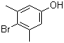 4-Bromo-3,5-dimethylphenol molecular structure (CAS 7463-51-6)