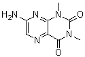 7-Amino-1,3-dimethyl-2,4(1H,3H)-pteridinedione molecular structure (CAS 7464-70-2)