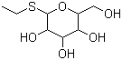 结构式 CAS# 7473-36-1, 乙基 beta-D-硫代葡萄糖苷