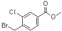 4-(Bromomethyl)-3-chlorobenzoic acid methyl ester molecular structure (CAS 74733-30-5)