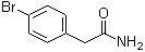 structure of CAS# 74860-13-2, 4-Bromobenzeneacetamide;4-Bromophenylacetamide; NSC 84540