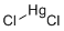Mercury chloride  molecular structure (CAS 7487-94-7)