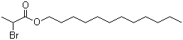 2-Bromopropinic acid dodecyl ester  molecular structure (CAS 74988-05-9)