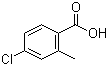 4-Chloro-2-methylbenzoic acid molecular structure (CAS 7499-07-2)