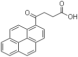structure of CAS# 7499-60-7, 4-Oxo-4-pyren-1-ylbutyric acid;gamma-Oxo-1-pyrenebutyric acid