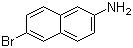 structure of CAS# 7499-66-3, 6-Bromonaphthalen-2-ylamine