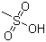 Methanesulfonic acid molecular structure (CAS 75-75-2)