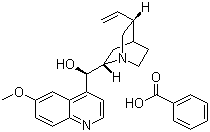 Quinine benzoate molecular structure (CAS 750-88-9)