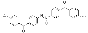 4,4''-氧化偶氮基二[4'-甲氧基二苯甲酮]分子结构 (CAS 7501-59-9)