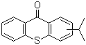 structure of CAS# 75081-21-9, Isopropyl-9H-thioxanthen-9-one;(1-Methylethyl)-9H-thioxanthen-9-one