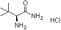 结构式 CAS# 75158-12-2, (2S)-2-氨基-3,3-二甲基丁酰胺盐酸盐