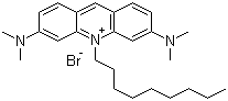 结构式 CAS# 75168-11-5, 10-壬基吖啶橙溴化物