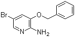 structure of CAS# 754230-78-9, 2-Amino-5-bromo-3-benzyloxypyridine;3-Benzyloxy-5-bromo-2-pyridinamine