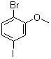structure of CAS# 755027-18-0, 2-Bromo-5-iodoanisole;1-Bromo-4-iodo-2-methoxybenzene