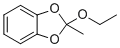 structure of CAS# 7555-18-2, 2-ethoxy-2-methylbenzo[d][1,3]dioxole