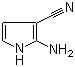 2-Amino-1H-pyrrole-3-carbonitrile molecular structure (CAS 755753-61-8)