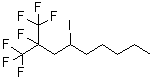 1,1,1,2-四氟-4-碘-2-(三氟甲基)壬烷分子结构 (CAS 756-92-3)