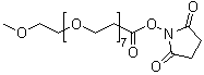 4,7,10,13,16,19,22,25-Octaoxahexacosanoic acid 2,5-dioxo-1-pyrrolidinyl ester molecular structure (CAS 756525-90-3)