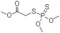 二甲氧基二硫代磷酸基乙酸甲酯分子结构 (CAS 757-86-8)