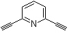 2,6-Bis(ethynyl)pyridine molecular structure (CAS 75867-46-8)