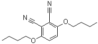 structure of CAS# 75942-37-9, 3,6-Dibutoxy-1,2-benzenedicarbonitrile;3,6-Dibutoxy-1,2-dicyanobenzene; 3,6-Dibutoxyphthalonitrile