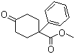 结构式 CAS# 75945-90-3, 4-羰基-1-苯基环己羧酸甲酯