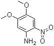 4,5-Dimethoxy-2-nitroaniline molecular structure (CAS 7595-31-5)