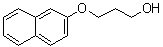 2-(3-Hydroxypropoxy)naphthalene molecular structure (CAS 7598-29-0)