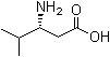 structure of CAS# 75992-50-6, (R)-3-Amino-4-methylpentanoic acid;(3R)-(-)-3-Amino-4-methylpentanoic acid; (3R)-3-Amino-4-methylpentanoic acid
