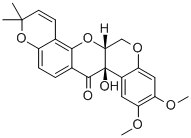 structure of CAS# 76-80-2, Tephrosin;Deguelinol I; Hydroxydeguelin