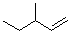 structure of CAS# 760-20-3, 3-Methyl-1-pentene;(RS)-3-Methyl-1-pentene; 3-Ethyl-1-butene; NSC 73909; sec-Butylethene