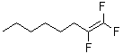 1,1,2-Trifluoro-1-octene molecular structure (CAS 760-99-6)