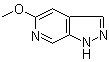 5-Methoxy-1H-pyrazolo[3,4-c]pyridine molecular structure (CAS 76006-07-0)