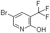 5-Bromo-2-hydroxy-3-(trifluoromethyl)pyridine molecular structure (CAS 76041-79-7)