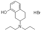 2-Dipropylamino-8-hydroxy-1,2,3,4-tetrahydronaphthalene hydrobromide molecular structure (CAS 76135-31-4)