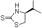 structure of CAS# 76186-04-4, (4S)-4-Isopropylthiazolidine-2-thione;(S)-4-Isopropylthiazolidine-2-thione