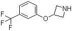 3-(3-Trifluoromethylphenoxy)azetidine molecular structure (CAS 76263-23-5)