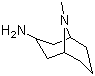 structure of CAS# 76272-56-5, Endo-3-amine-9-methyl-9-azabicyclo[3,3,1]nonane;Endo-9-methyl-9-azabicyclo[3,3,1]nonan-3-amine