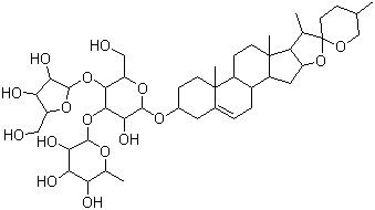 Polyphyllin II molecular structure (CAS 76296-72-5)