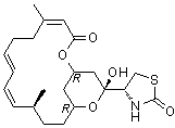 Latrunculin A molecular structure (CAS 76343-93-6)