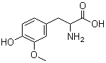 3-(4-Hydroxy-3-methoxyphenyl)alanine molecular structure (CAS 7636-26-2)