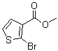 2-Bromo-thiophene-3-carboxylic acid methyl ester molecular structure (CAS 76360-43-5)