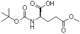N-tert-Butoxycarbonyl-D-glutamic acid gamma-methyl ester molecular structure (CAS 76379-01-6)