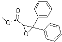 structure of CAS# 76527-25-8, Methyl 3,3-diphenyloxirane-2-carboxylate;Methyl 3,3-diphenyl-2,3-epoxypropionate
