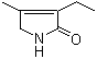 结构式 CAS# 766-36-9, 3-乙基-4-甲基-3-吡咯啉-2-酮