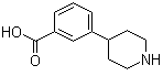 3-(4-Piperidinyl)benzoic acid molecular structure (CAS 766508-67-2)