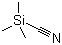 Trimethylsilyl cyanide molecular structure (CAS 7677-24-9)